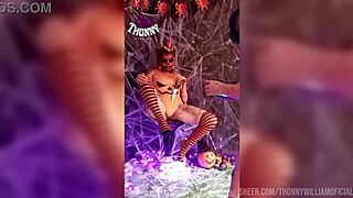 did you catch my sister-in-law's hot halloween show fuck?