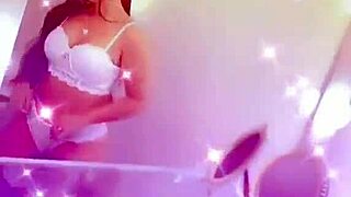 queen bee brunette tanned wife in lingerie creampie cock