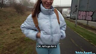 Public Agent Babe Takes Monster Cock Balls-Deep After Losing Simple Game