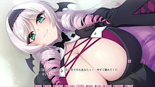 Three big tits beauties from VR world Kemonomimi mumma vampire become my roommates in gameplay 01