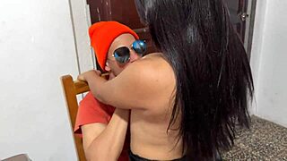 hey i couldn't resist that sexy delivery guy's monster cock up my ass...