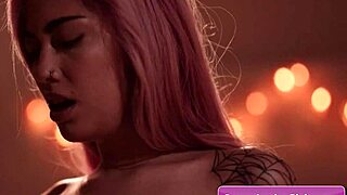 aiden ashley and goth charlotte strap-on fuck outdoors!!