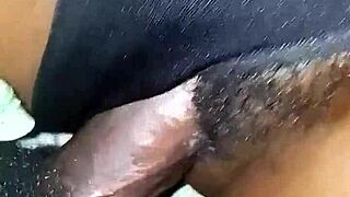 Curvy Housewife Pays Rent with Bedroom Creampie Fuck