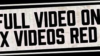 Evelin Stone straps on toy for wild lesbian pounding session