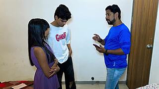 bareback banging my friend's hot homemade girlfriend ass