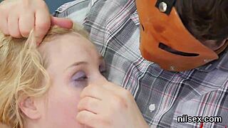 ready for this nasty cutie’s awkward asshole treatment in the nuthouse?