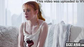 Redhead teen craves milf pussy licking feast