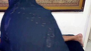 Arab Brunette's Pink Pussy Gets Erotic Massage Tease