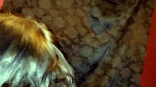 oh man i'm ridin' this huge 14-inch dildo so deep it hurts good... can't stop bouncin' my milf pussy on it ugh!