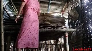 Think village bhabhi's outdoor blowjob leads to that bent over ass pounding creampie?