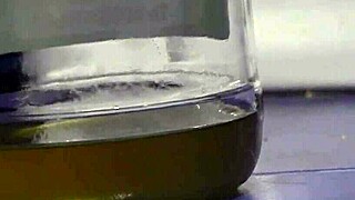 Hairy Russian solo girl pisses into jar repeatedly in wet homemade fetish compilation