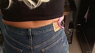 check out these sexy shorts hugging my tan lines tight