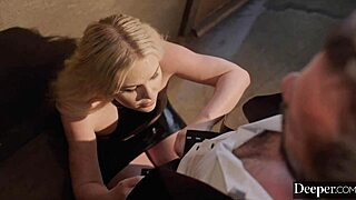 Curvy goddess Vic Marie dominated deep in doggystyle and missionary.