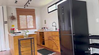 Argentinian milf cuckolds hubby roleplaying with her hottest friend