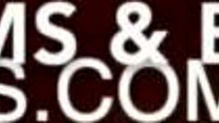 sexy milf teases hubby's friend with close-up shaved pussy masturbation and huge tits