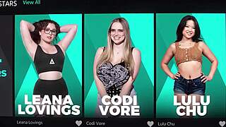 Oiled nuru massage slides into anal fisting for nicole aria