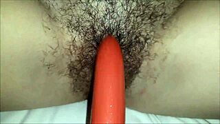 valentina the gorgeous blonde takes double toy penetration on her wet pussy