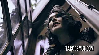 krissy lynn cheats with deepthroat blowjob then rides cowgirl treating her right