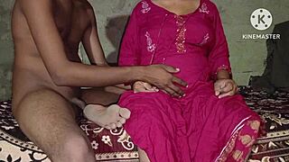 hot indian desi stepbro nails sister-in-law on bed