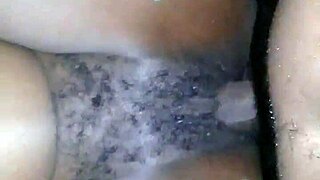 Petite Kenyan Amateur's Wet Pussy Missionary Ride