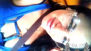 penelope olsen teases in public bar bathrooms mexico adventure