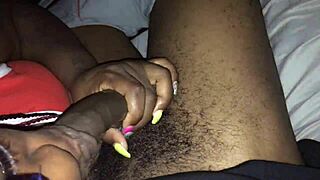 Black Mature Slut Delivers Crazy Deepthroat Blowjob on Big Cock
