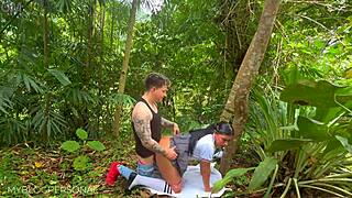 Mexican schoolgirl fucks stranger public uniform orgasm!!