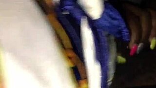 Black Mature Slut Delivers Crazy Deepthroat Blowjob on Big Cock