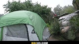 Madison Morgan Rides Big Black Cock on Private Land