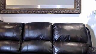 maxine x rubs wet clit squeezes big fake tits solo