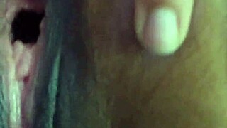 omg my sexy gf's hot masturbation fingering her big ass pussy scene