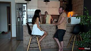 Wife Sneaks Suck on Best Friend's Dick Behind Hubby!