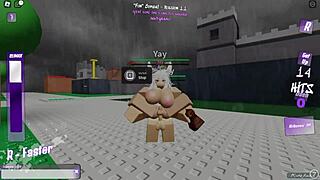 Fun times hanging out with two cool girls in Roblox