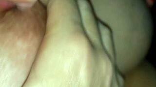 addicted sucking my wife's big natural tits karina lucas pleasure