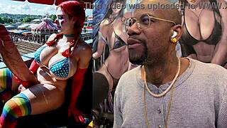 trans clown throated by thicc cock girl!