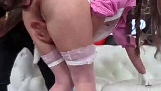 Juniper Ren BEGS Nade Nasty to FUCK her tight pussy RAW