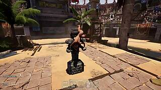 Lara Croft Deepthroats Huge Statue Cock In Wild 3D Hentai!