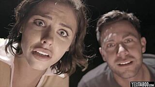 couple abducted by aliens for rough group sex show