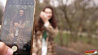 German scout alisa horakova hairy saggy tits teen fucked rough at casting