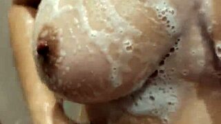 stepsis naked showering big tits bathing
