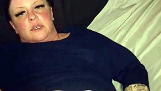 resaboo's shaved pussy filled with big black creampie