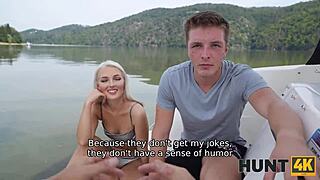 i'm on this boat fucking a shaved teen slut for cash