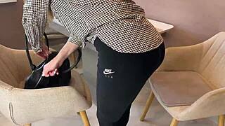 Russian Amateur Milf Seduces Teacher Bent Over Doggystyle Big Tits Tight Pussy Cum