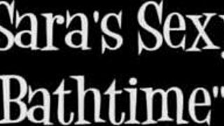 Sara Jay shakes juicy ass in jacuzzi, horny milf teases with dildo