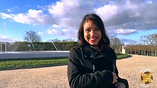 Christina's Petite Milf Brunette Unleashed In First Wild Fuck!