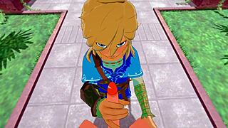 zelda genshin yaoi link x tartaglia creampie pov blowjob handjob fuck!
