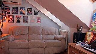 Sexy Big Tits Neighbor Balcony Flirt Turns Rough Facial Cumshot Quickie