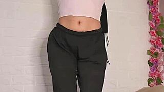 mia niqab bounces cute arab ass on 12-inch bbc dildo homemade