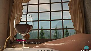 this naughty blonde slut in lingerie craves your cock right now