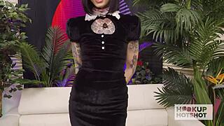 Tattooed CC Doll's Extreme Gaping Anal Hookup Ride